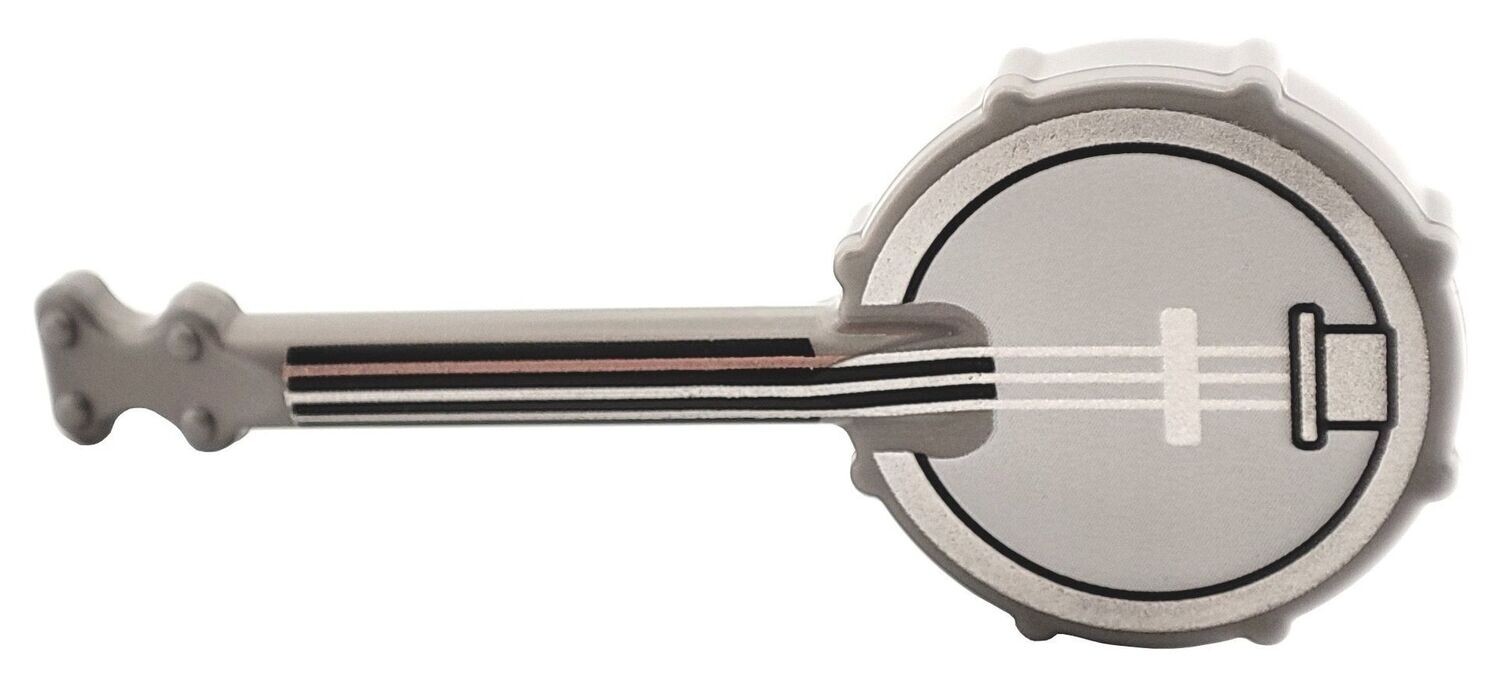 Banjo in Silber