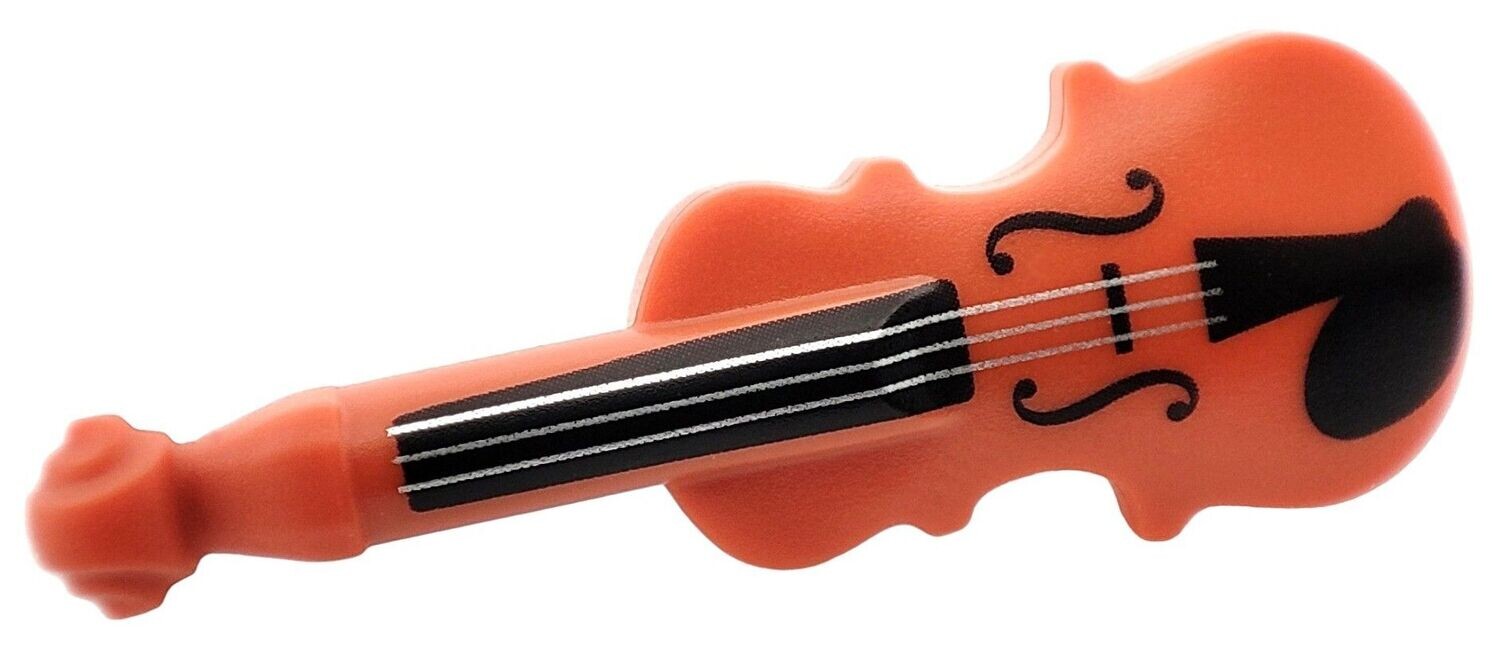 Violine mit Aufdruck