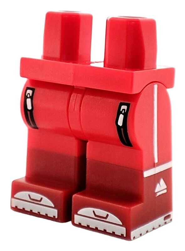 Red Boots with zippers