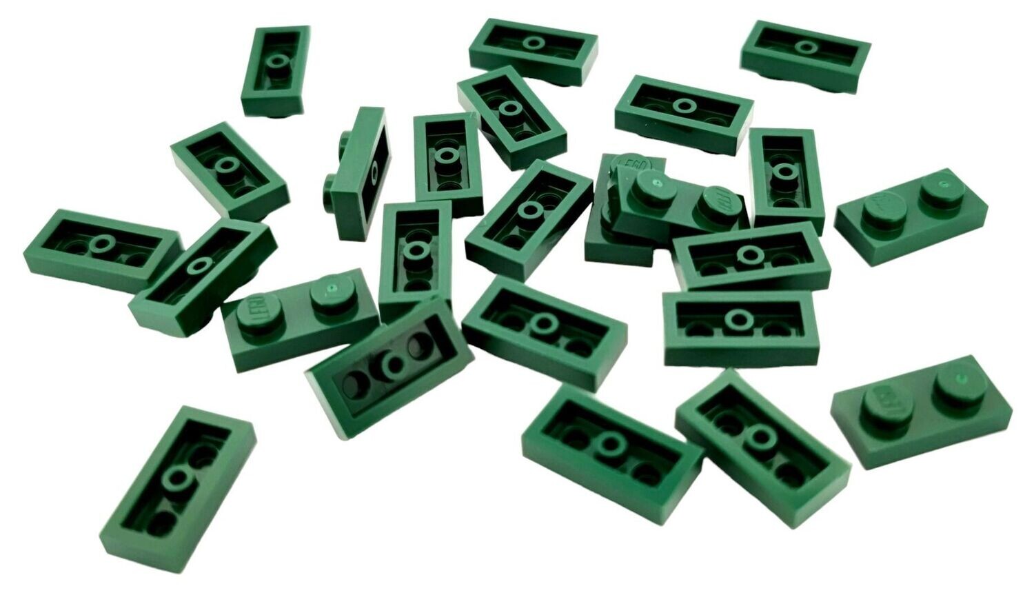 100 x Dunkelgrün/Dark Green