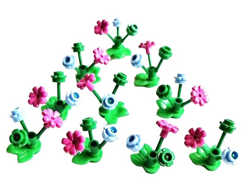 10 x Blume wie abgebildet