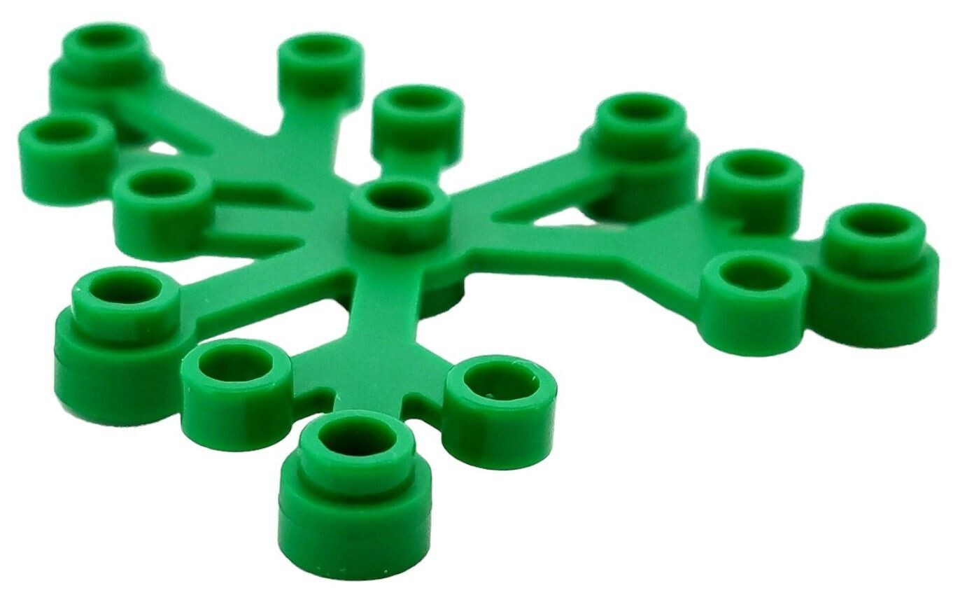 10 x Blatt/Laub/Pflanze in Grün