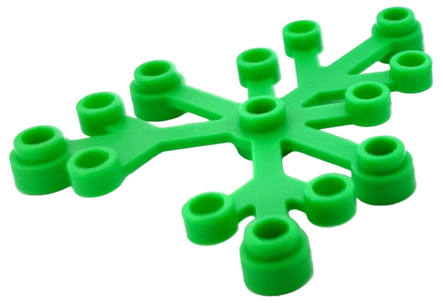 10 x Blatt/Laub/Pflanze in Hellgrün/Bright Green