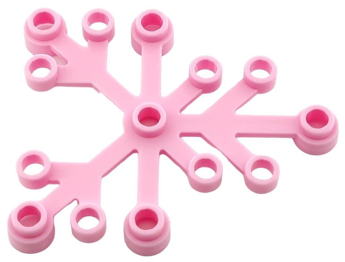 10 x Blatt/Laub/Pflanze in Hellpink/Bright Pink