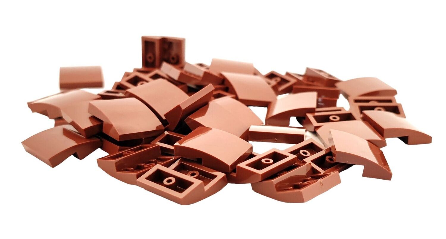 50 x Rotbraun/Reddish Brown