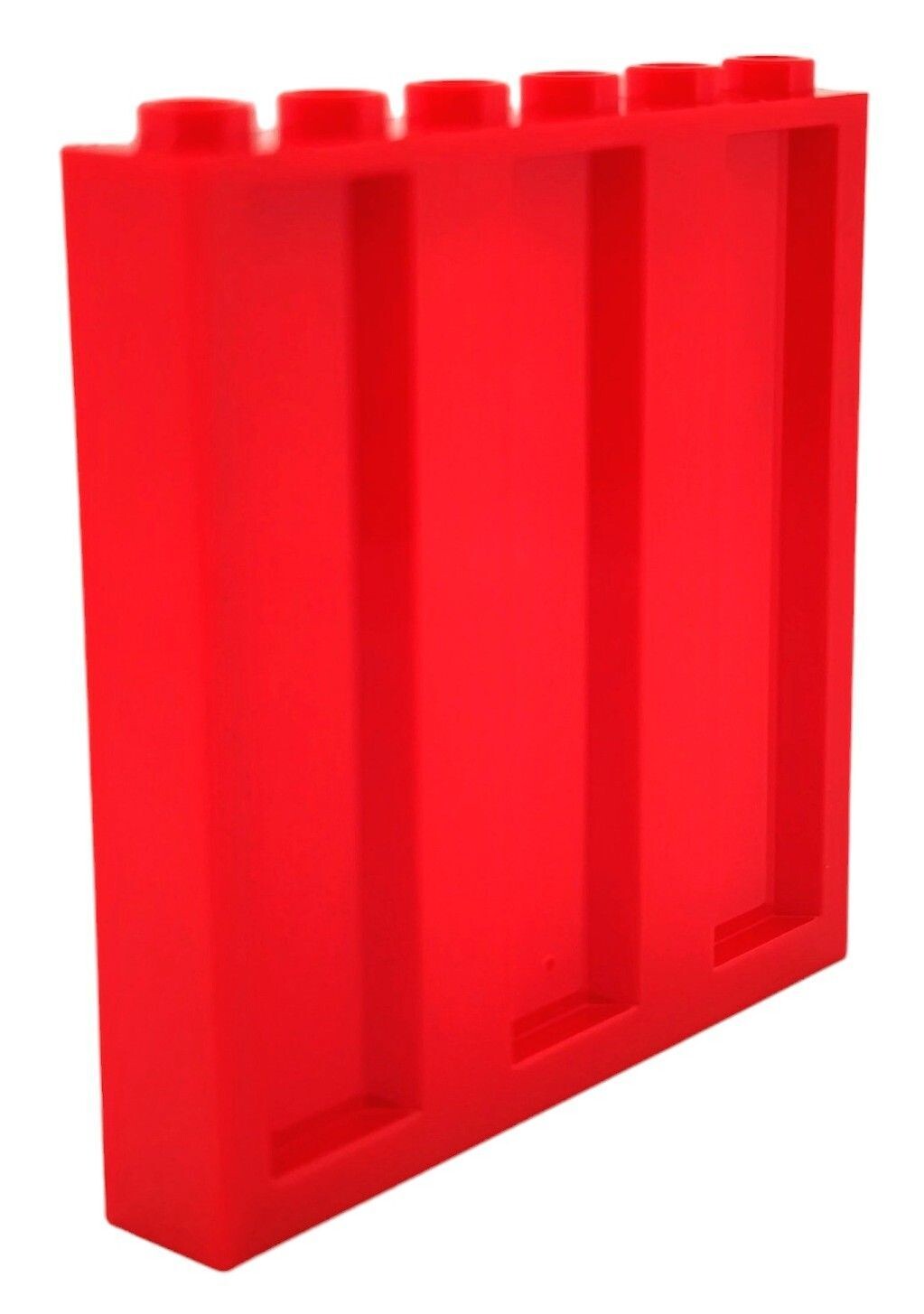 1 x Panel/Paneel/Wandplatte/Element in Rot