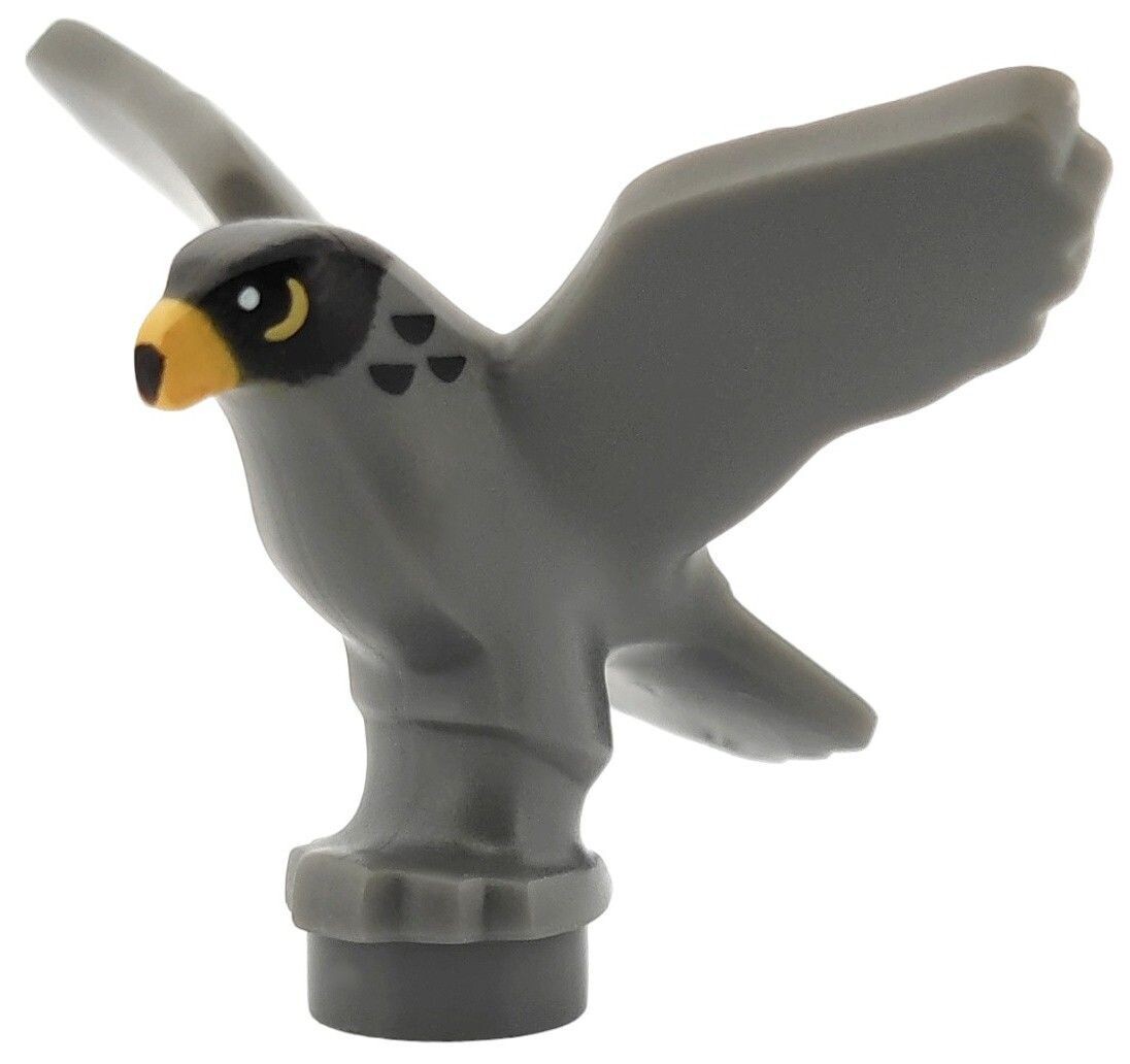 Falke in Dunkelgrau/Dark Bluish Grey