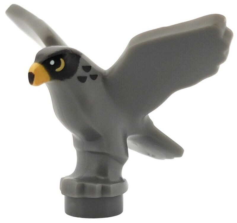Falke in Dunkelgrau/Dark Bluish Grey