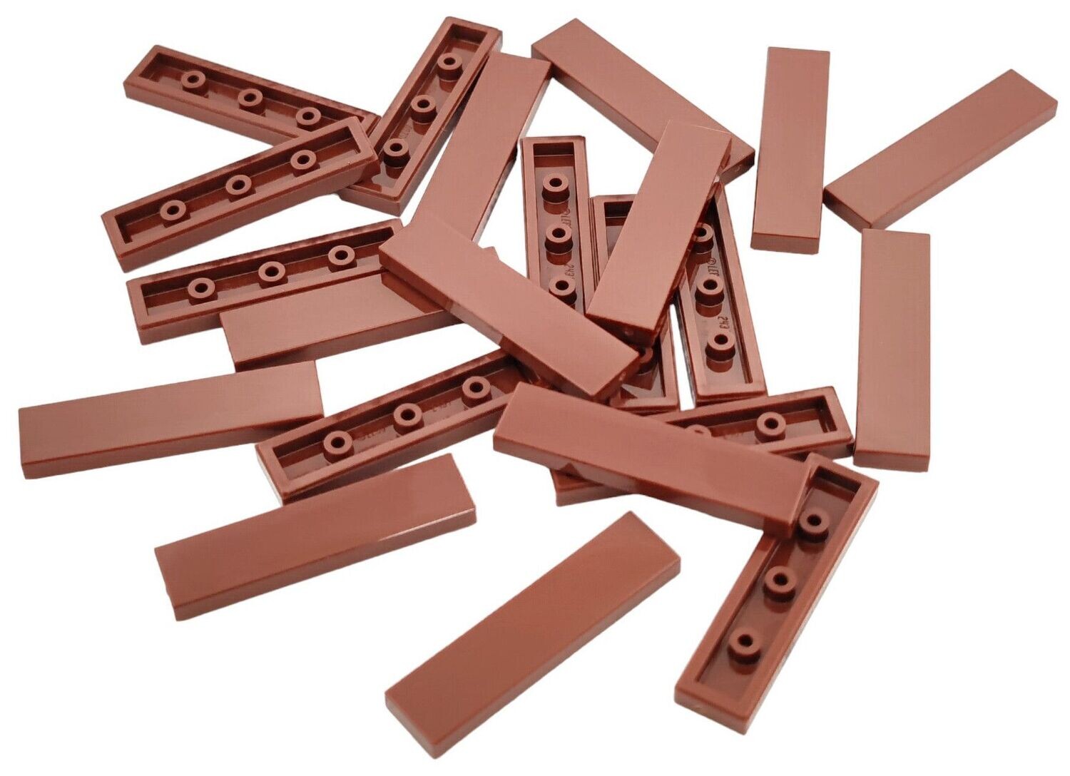 50 x Rotbraun/Reddish Brown