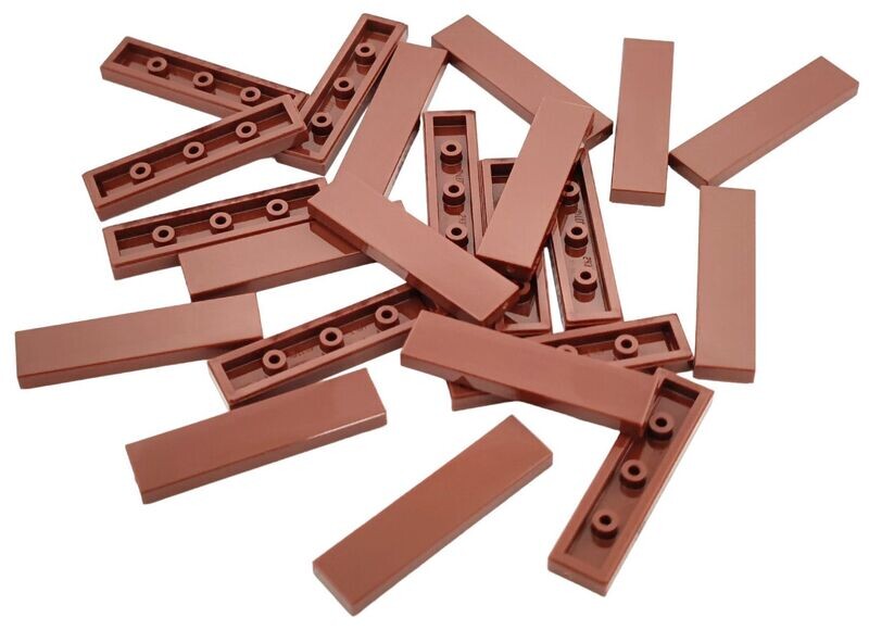50 x Rotbraun/Reddish Brown
