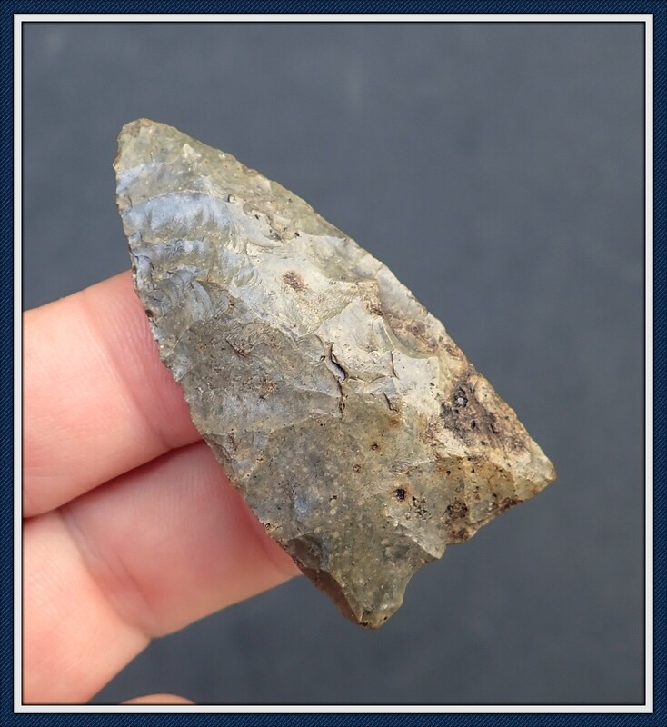 Confederate Grey and Cream Paleo ~ Classic Clovis