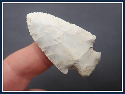 Finely Serrated ~ Notched ~ Allendale Point ~