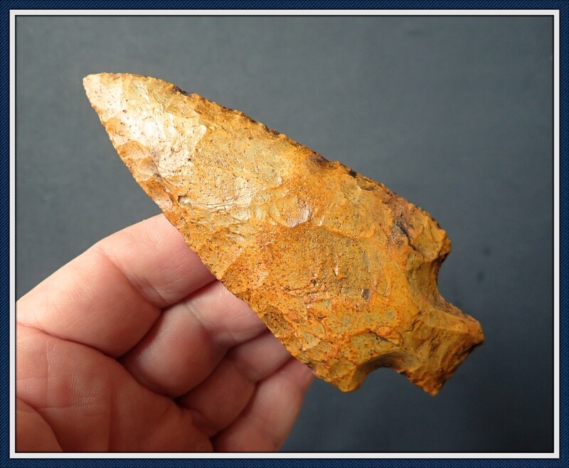~ Large Golden ~ Semi Translucent ~ Seminole Point ~