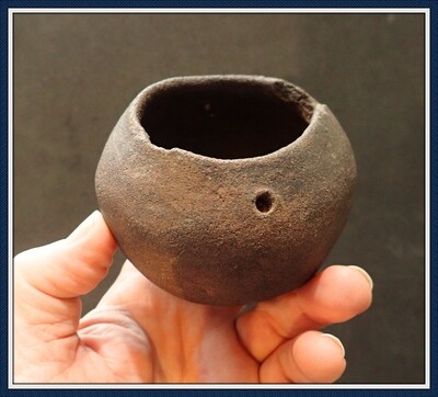 ~ Very Rare ~ Weeden Island Culture ~ Complete Pottery Vessel