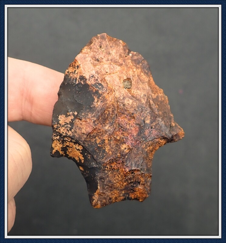 ~ Black Stained Chert ~ Savannah River Point ~