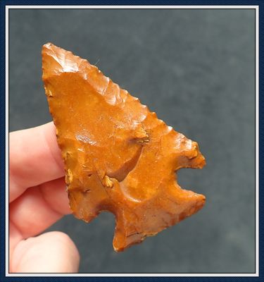 ~ Gorgeous Orange Crush ~ Kirk Corner Notch ~