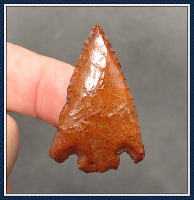 ~ Gorgeous Orange ~ Shiny Polished Hernando ~
