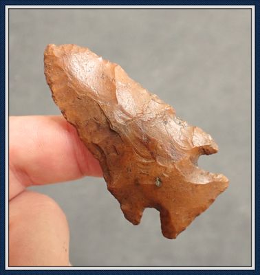 ~  Polished Orange ~ Kirk Corner Notch Point ~