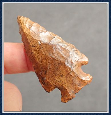 ~  Glossy Orange ~ Corner Notch Bolen Point ~