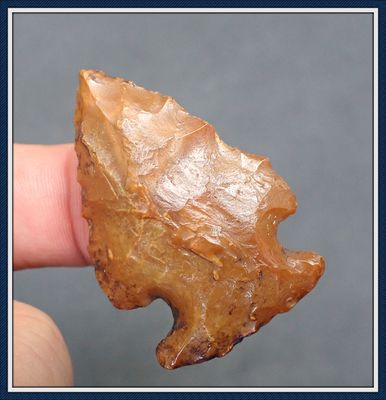 ~  Translucent Orange ~ Bolen Plain Point ~