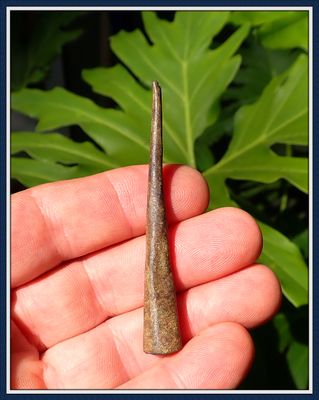 Very Rare ~ Kaskaskia Rolled Brass Point 2