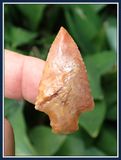 ~ Orange & Gold Coral ~ Hardee Atlatl Dart ~