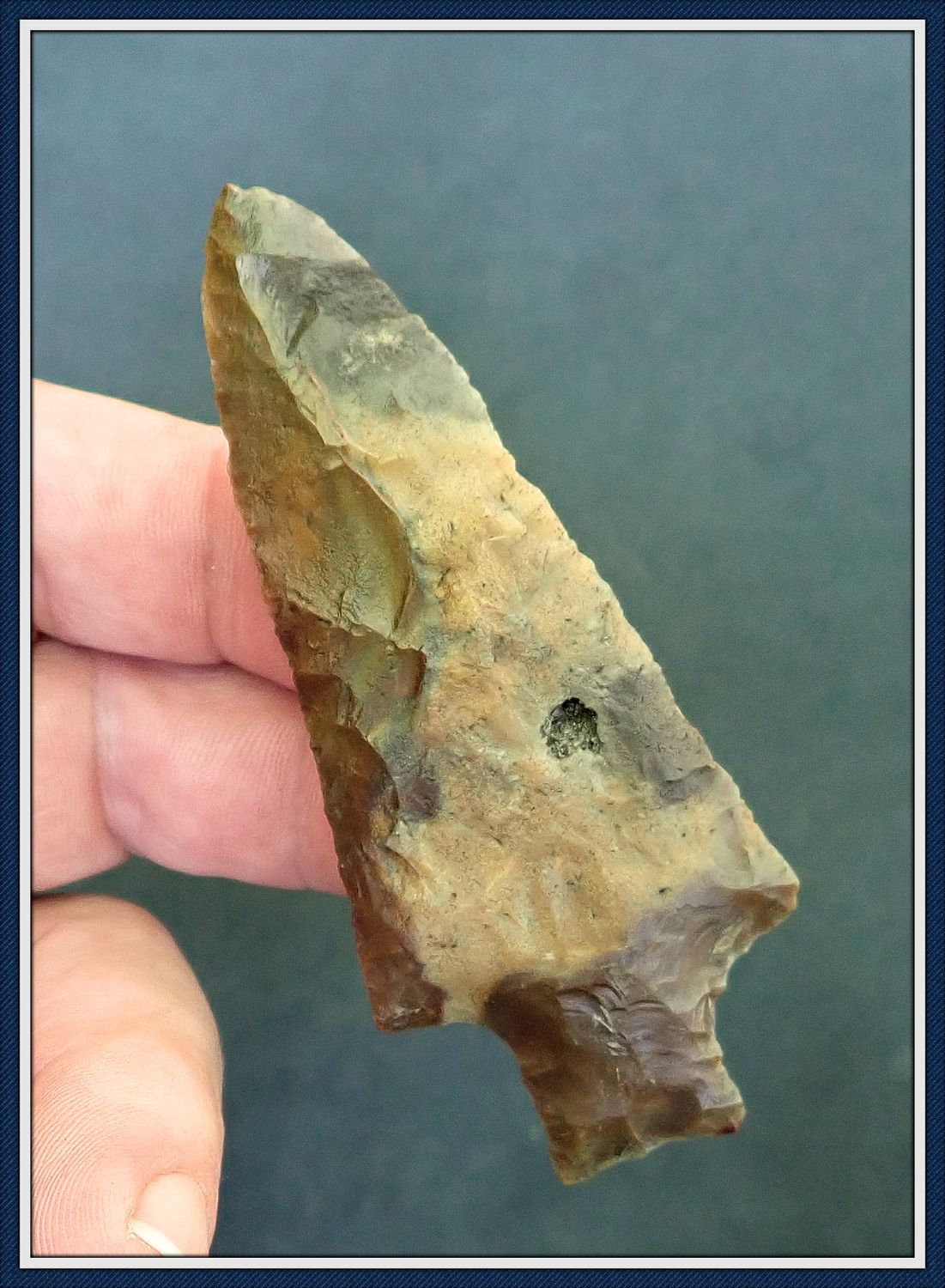 ~ Beautiful Tan & Chocolate Brown Chert ~ Kirk Knife ~