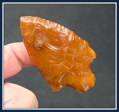 ~ Eye Popping ~ Translucent Orange Pickwick ~