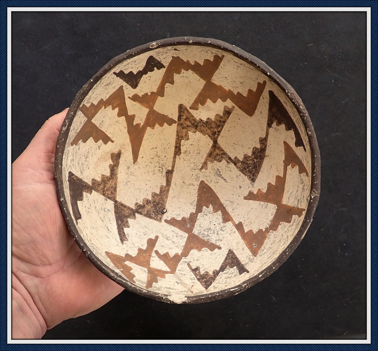 ~ New Mexico 1880&#39;s ~ Zuni Painted Bowl ~