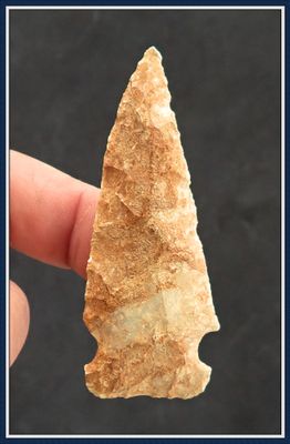 ~ Gold & Rust Colored ~ Bolen Knife Point ~