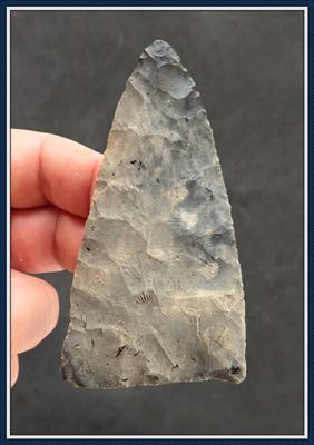 ~ Blue Tipped 4" Long ~ Horse Island Blade ~