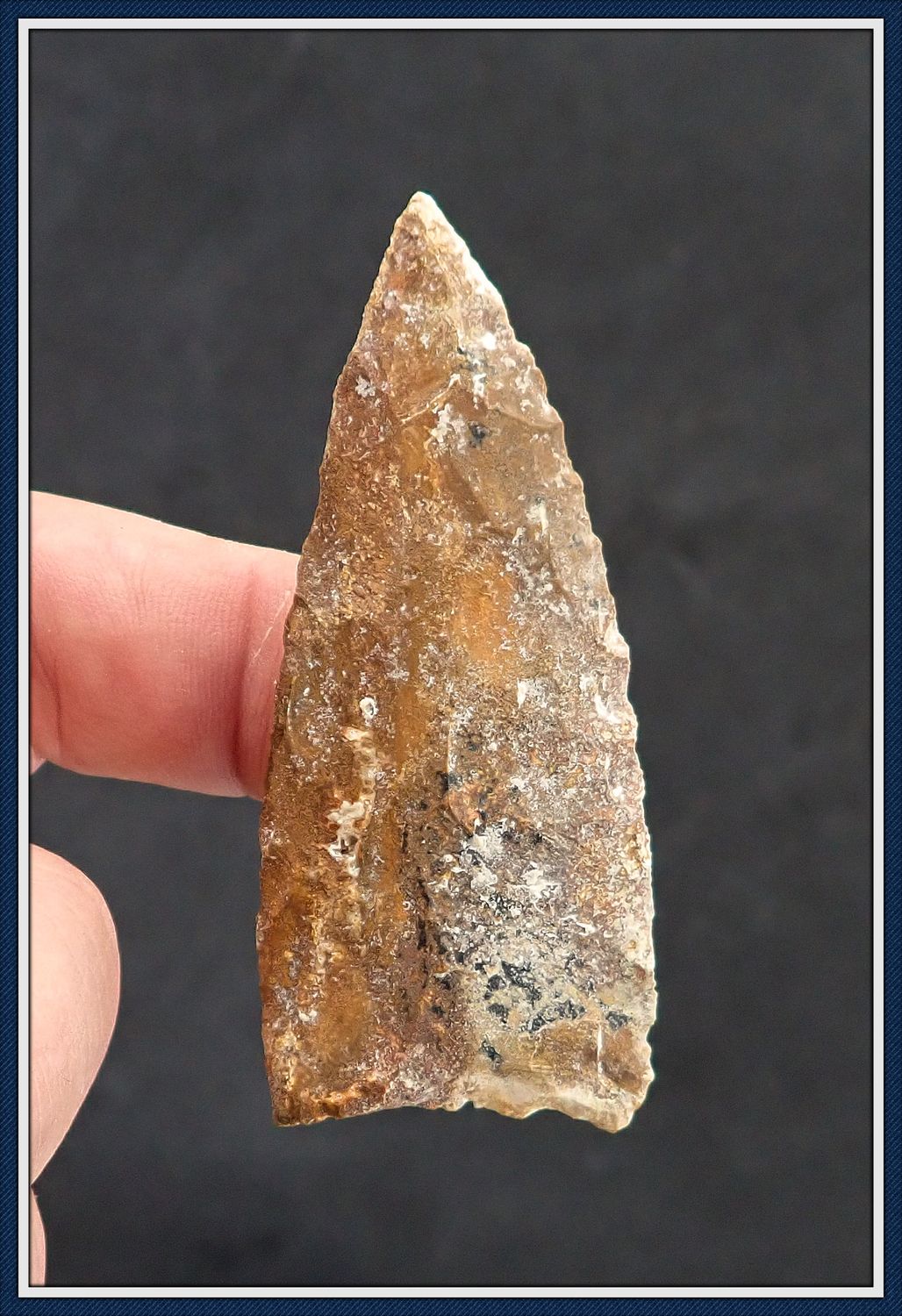 ~ Orange & Brown ~ Safety Harbor Blade ~