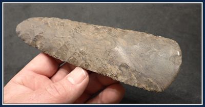 ~ Tennessee River Basin ~ Dover Flint~ Polished Adze ~ No 1