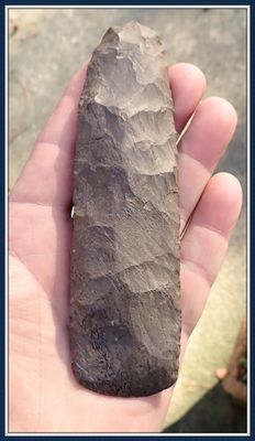 ~ Tennessee River Basin ~ Dover Flint~ Polished Adze ~ No 3