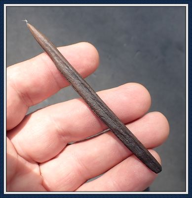~ 3 5/8" Bone Harpoon Tip ~ Taylor Co. Florida ~ 6