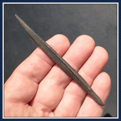 ~ 3 7/8" Bone Harpoon Tip ~ Taylor Co. Florida ~