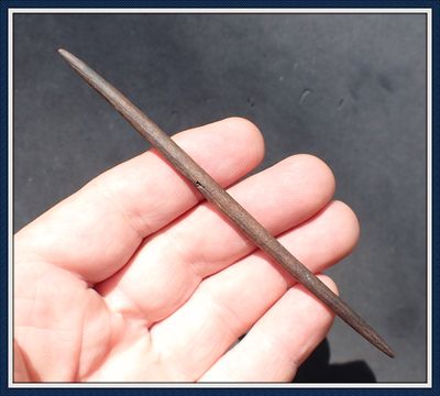 ~ 4 7/8" ~ Bone Harpoon Tip ~ Taylor Co. Florida ~
