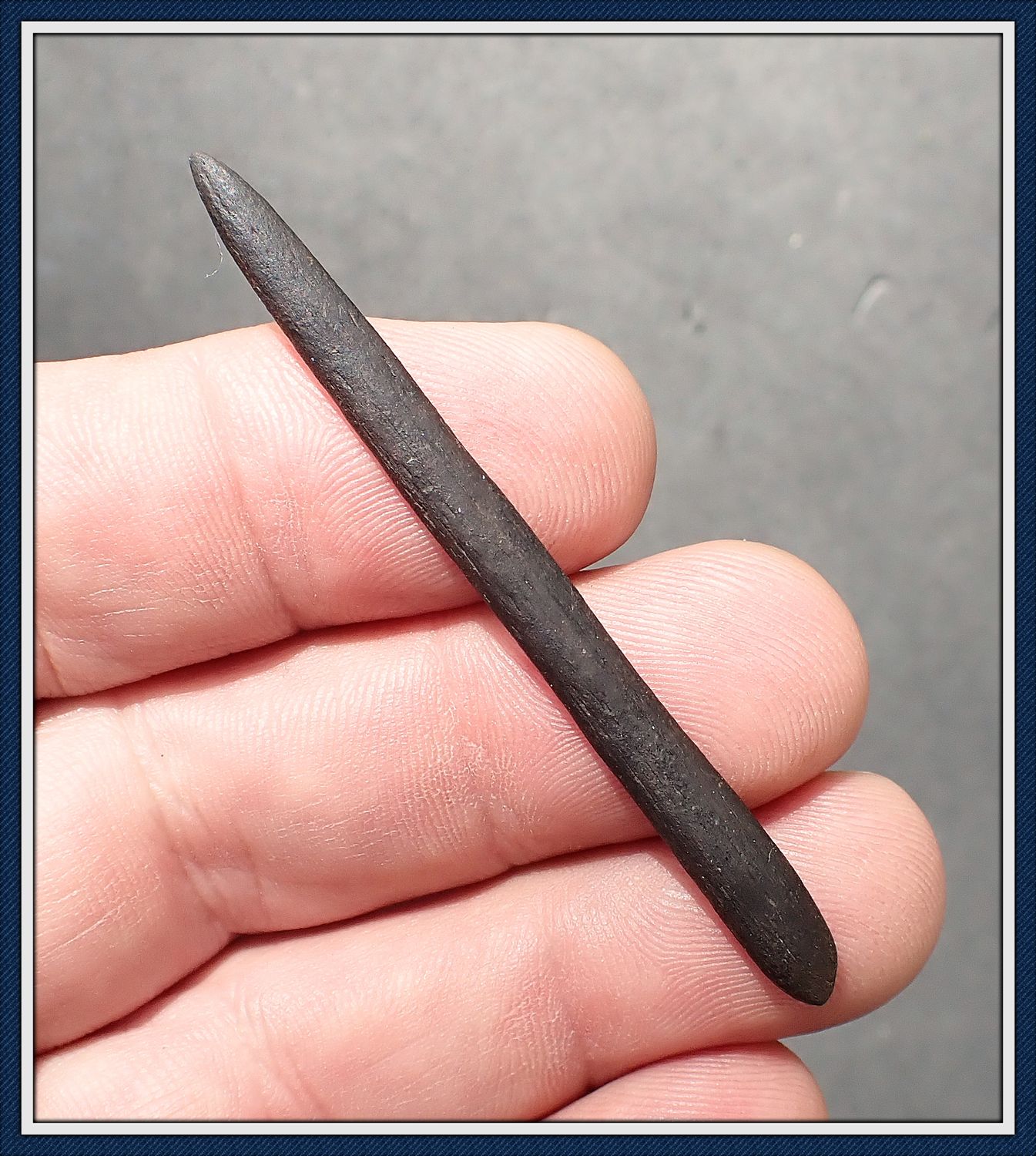 ~ 2 1/2&quot; ~ Bone Harpoon Tip ~ Taylor Co. Florida ~ 34
