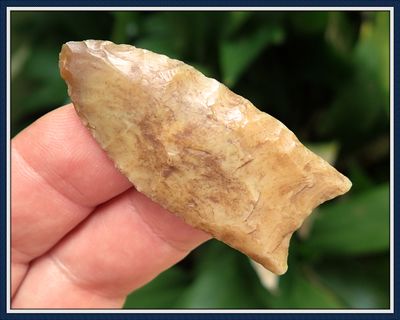 ~ 2 1/8" Translucent ~ Coral Clovis ~ Perino Papered ~ ON HOLD
