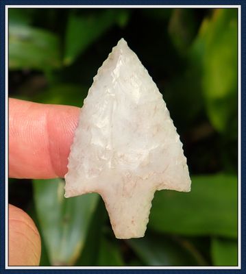 ON HOLD ~ G-10 ~ Translucent Serrated Coral Newnan Point ~