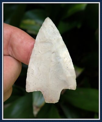 ~ G-10 Stamped Out Newnan ~ Atlatl Dart Point ~