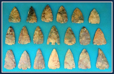 ~ 20 Piece Citrus Cache ~ Translucent Chalcedony ~