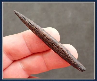 ~ 2 3/4" Long Bone Harpoon Tip ~ Taylor Co. Florida ~ 9