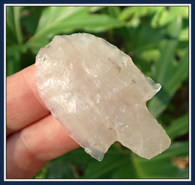 ~ 2 1/4&quot; Clear Coral ~ Newnan Peg Point ~