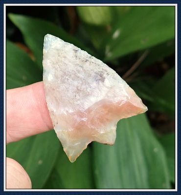 ~ 2 1/4" Killer Translucent ~ Coral Hillsborough Point ~