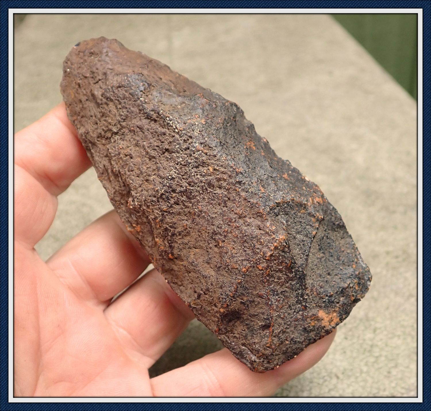 ~ 4 1/2&quot; Flaked Adze ~ Dunellon Florida ~