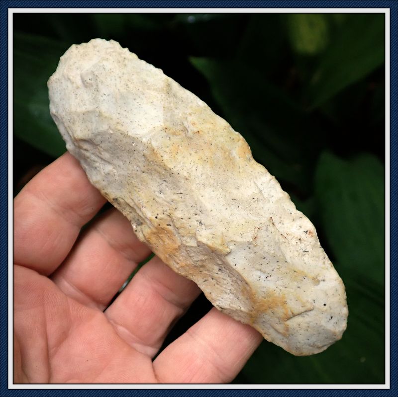 ~ 4 5/8&quot; Flaked Adze ~ Chassahowitzka River Basin Florida ~