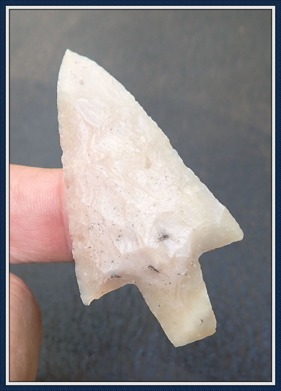 ~ G-10 Translucent Lochloosa Newnan ~ Atlatl Spear Point ~