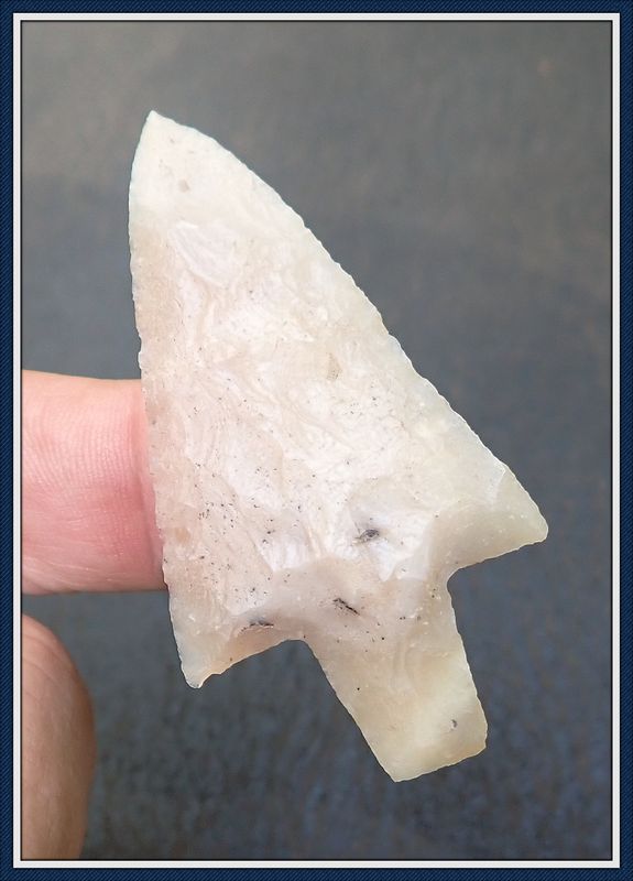 ~ G-10 Translucent Lochloosa Newnan ~ Atlatl Spear Point ~