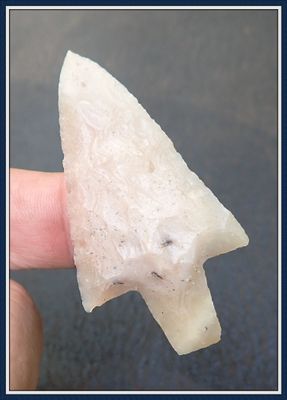 ~ G-10 Translucent Lochloosa Newnan ~ Atlatl Spear Point ~ ON HOLD